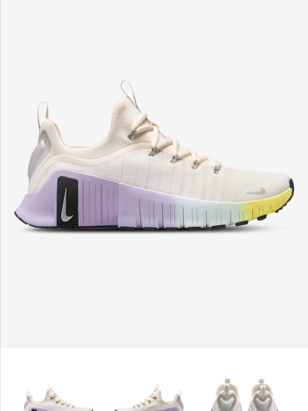 Nike Free Metcon 6 SE - Phantom/Metallic Silver/Black